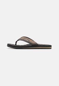 Reef - THE RIPPER - T-bar sandals - black/tan Thumbnail Image 1