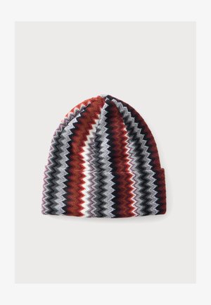 Missoni, Bonnet - grey/orange
