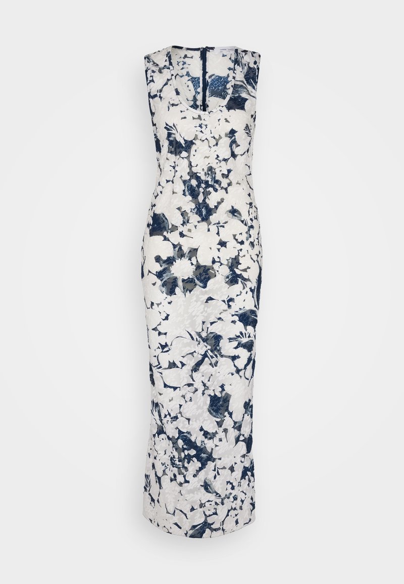 Samsøe Samsøe Maxi-jurk blauw Samsøe Samsøe Maxi-jurk blauw