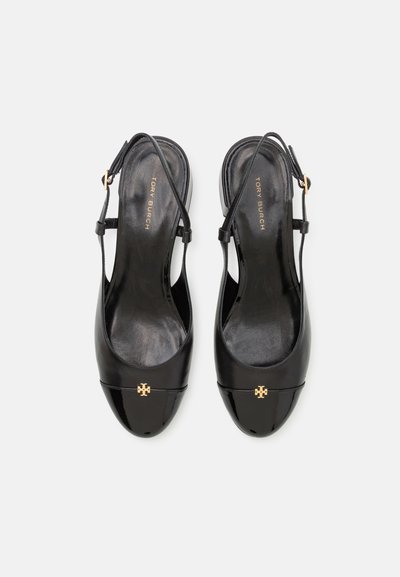 Tory Burch CAP TOE SLINGBACK - Κλασικές γόβες - perfect black