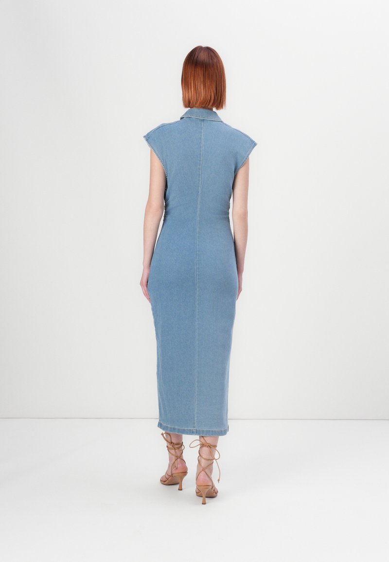 ONLY Women's Onlbabe Capsleeve Midi Dress DNM, Light blue (light blue denim), L : Buy Online at Best Price in KSA - Souq is now ONLY Women's Onlbabe Capsleeve Midi Dress DNM, Light blue (light blue denim), L : Buy Online at Best Price in KSA - Souq is now