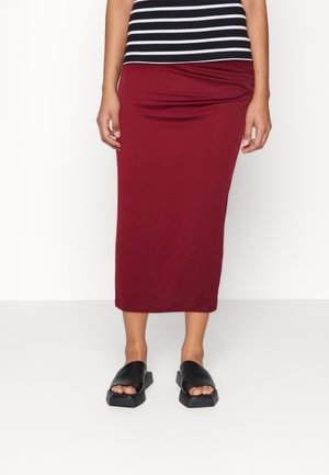 Anna Field Pencil φούστα - dark red