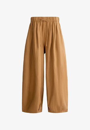 OYSHO, Pantalon classique - mottled yellow