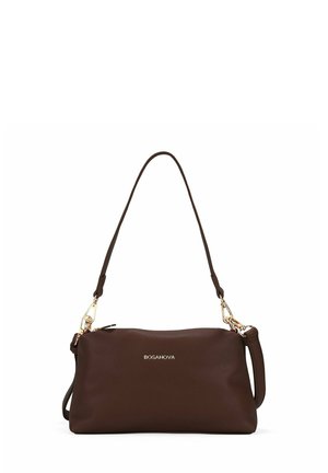 DE HOMBRO PEQUEÑO CON CREMALLERA - Bolso de mano - marron