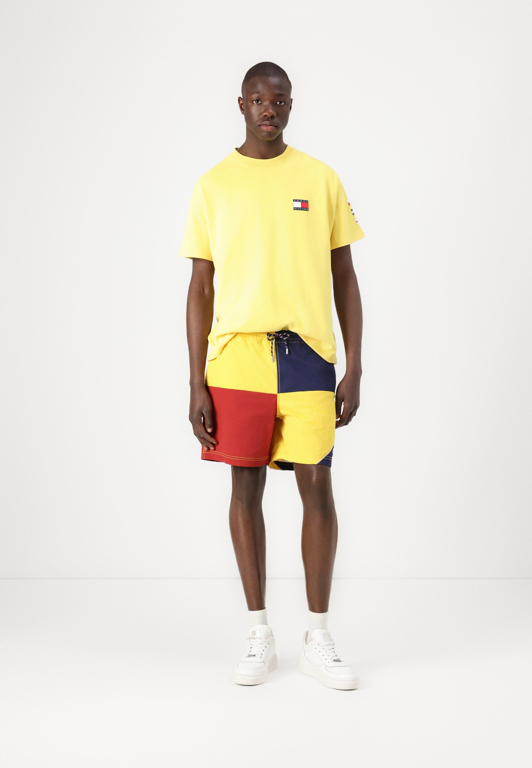 売れ筋商品|||トミー ヒルフィガー Tシャツ レディース トップス SAILING TEE - Print T-shirt - soft sunflower Tommy Hilfiger SAILING TEE - T-Shirt print - soft sunflower