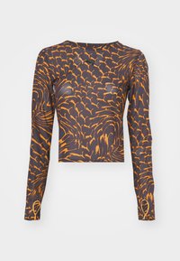 DARE TO LONG SLEEVE TEE - Ilgarankovis viršutinės dalies drabužis - galactic gray