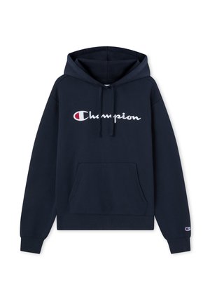 Champion, CHAMPION HOODED SWEATSHIRT CHAMPION MODERN HERITAGE - Hoodie - dark blue
