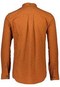 Lindbergh BRUSHED LS - Camicia - burnt orange