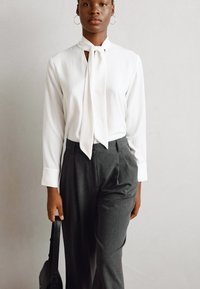 Ecoalf PANTS WOMAN - Παντελόνι - dark grey melange