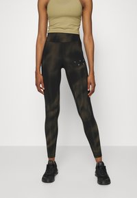 Casall ESSENTIAL PRINTED - Leggings - haze green