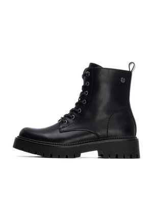 Stivaletti con plateau - black