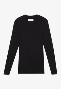 MUSCLE FIT KNITJUMPER - Pullover - black