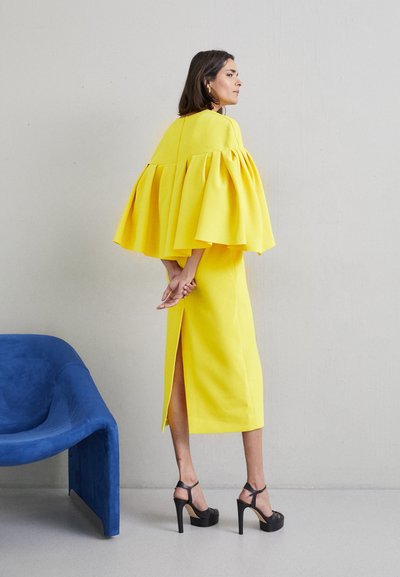 Roksanda SARIEN DRESS - Cocktail φόρεμα / Φόρεμα για πάρτι - bright yellow