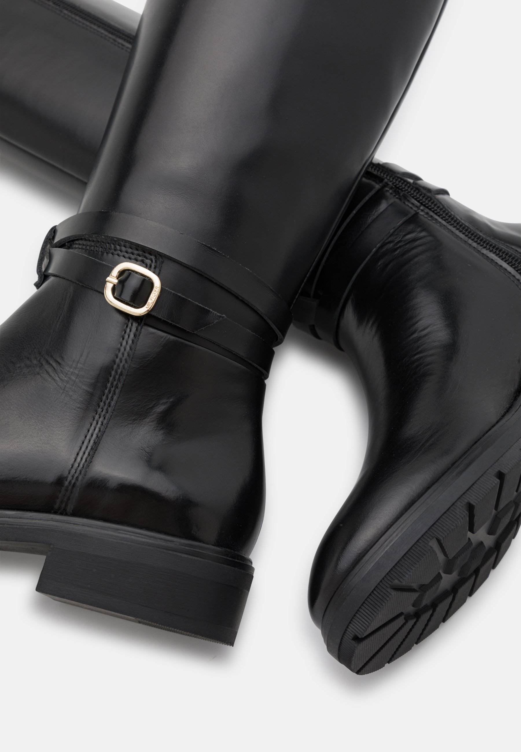 Tommy Hilfiger LONGBOOT - Laarzen - black/zwart - Zalando.nl