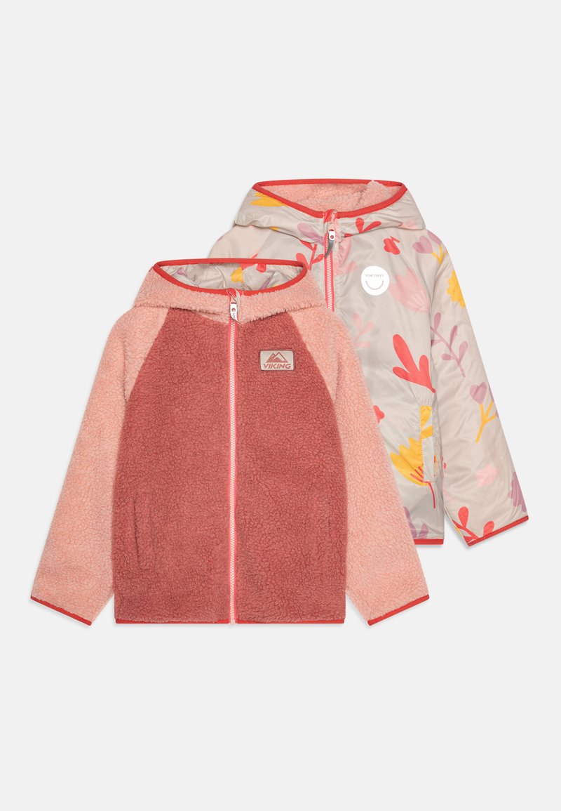 Viking PLAY REVERSIBLE JACKET - Casaco polar - light pink