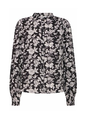 BYJOSA - Camicia - black birch florals