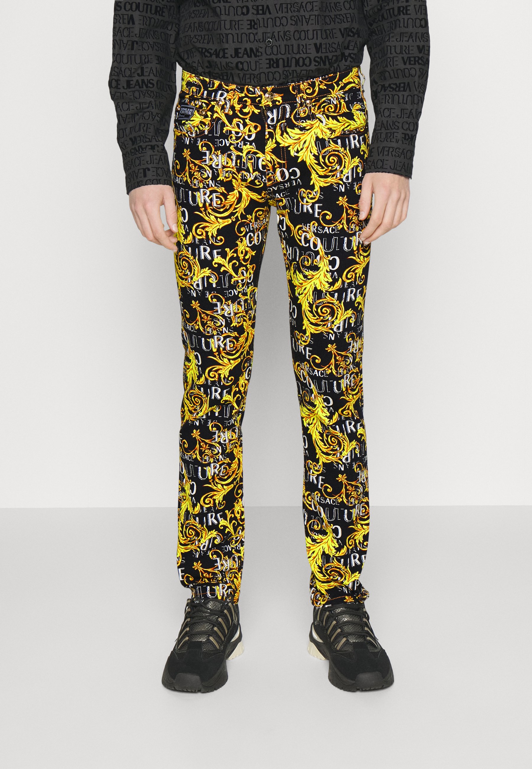 versace logo jeans