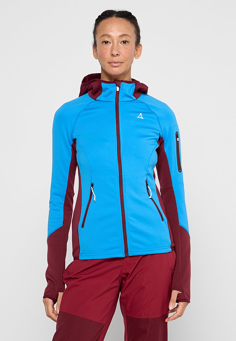 Schöffel Fleecejas blauw