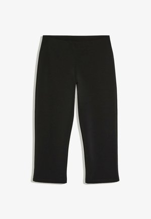 Bershka, CAPRI TROUSERS - Nohavice - black