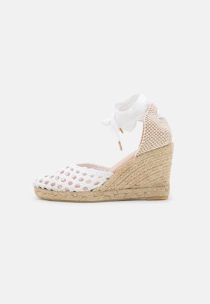Sandali con zeppa - white