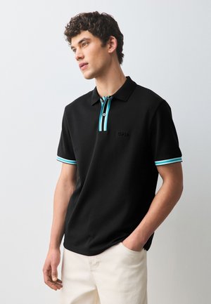 Next, REGULAR FIT TIPPED, czarny