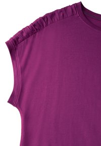 Cecil MIT RAFFUNG - T-shirt imprimé - pink