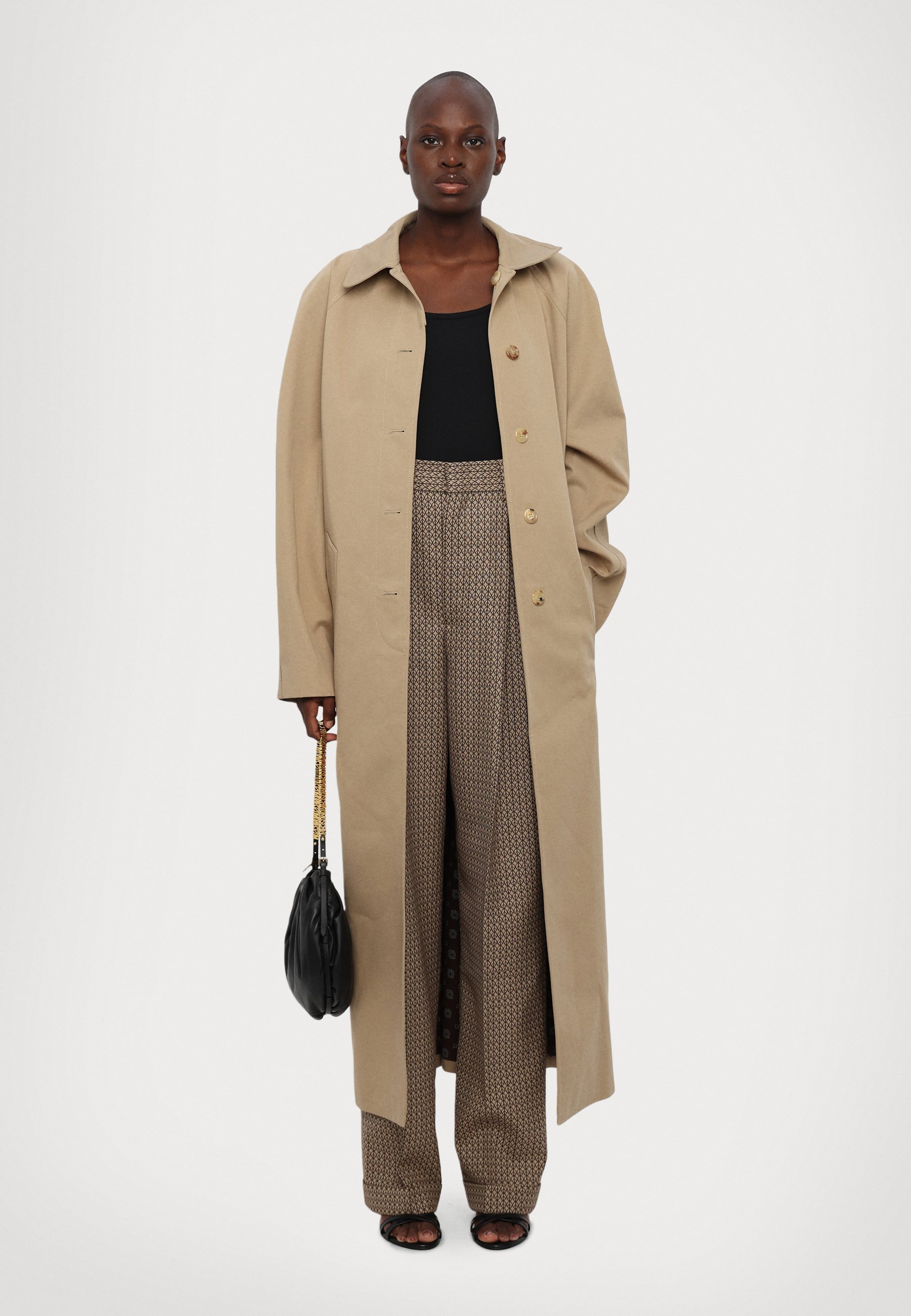 MOSCHINO CAPPOTTO - Trenchcoat - fantasia beige/beige - Zalando.co.uk