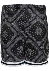 SIGNATURE PAISLEY  - Pantaloni scurți - black white