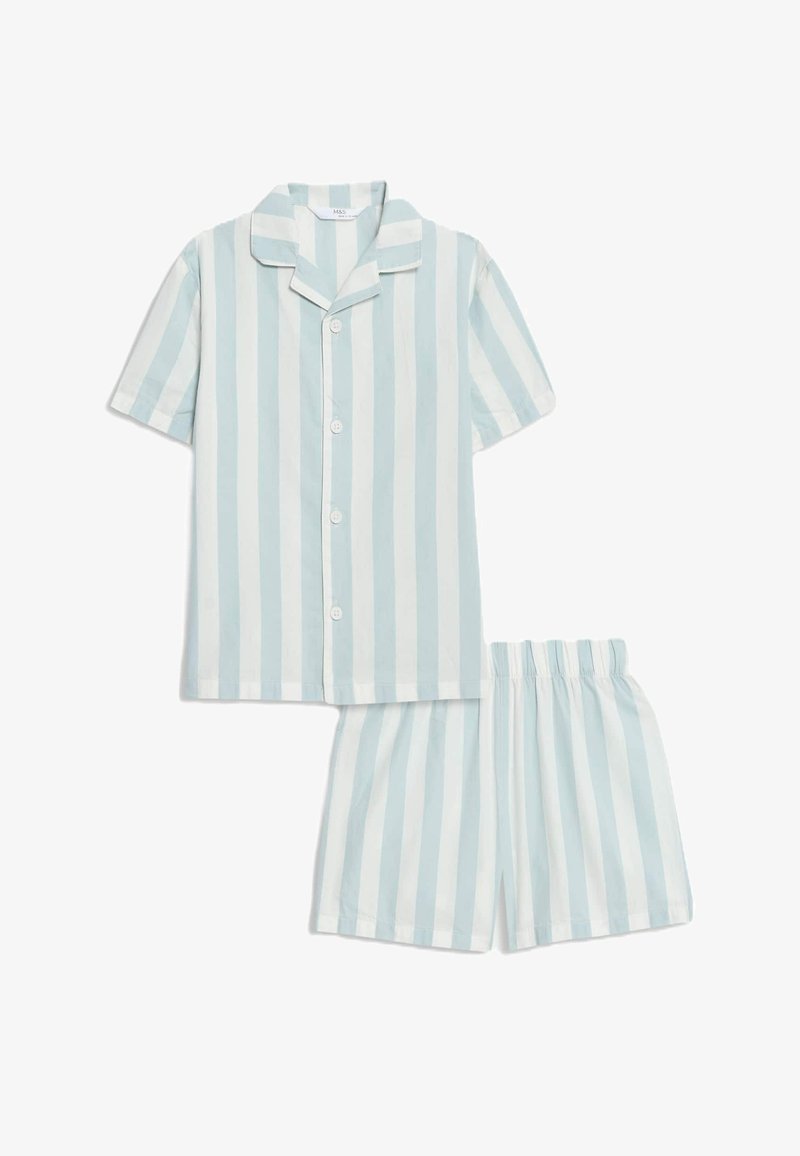 Marks & Spencer STRIPED SET - Pyžamová sada - blue mix