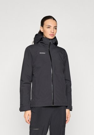 LINARD HOODED JACKET WOMEN - Outdoorová bunda - black