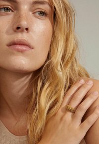 Pilgrim AALIYAH - Ringe - gold plated