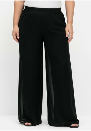 Sheego, Trousers - schwarz
