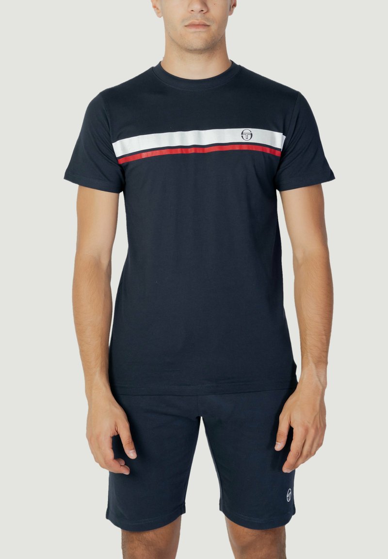 Sergio Tacchini Playera Tipo Polo Con Logo Bordado