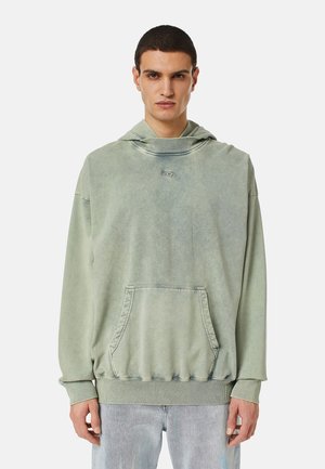 S NEKKOVER POK - Felpa con cappuccio - green