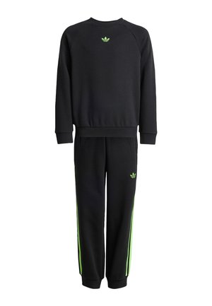 CREW SET - Träningsset - black signal green