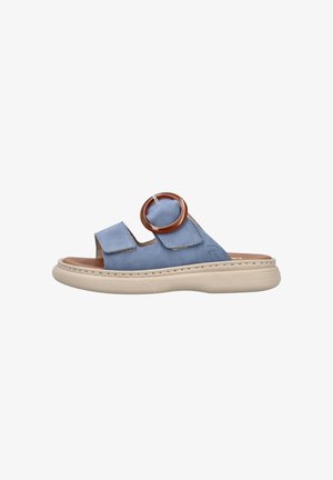 Rieker, RIEKER PANTOLETTEN V3050 - Mules - blue