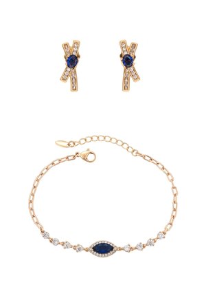 SET - Øreringe - rose gold navy