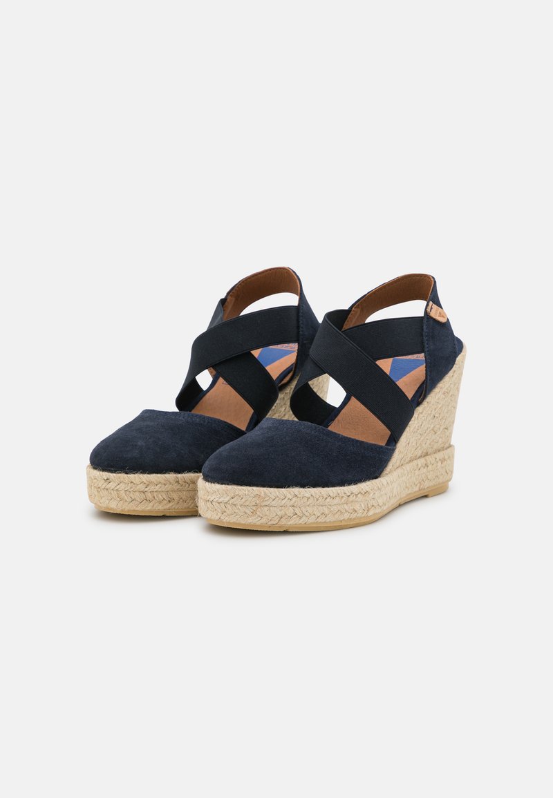 Damen Pumps | VERBENAS SOL SARDEGNA Plateausandalette marino/blau - TB69423 Damen Pumps | VERBENAS SOL SARDEGNA Plateausandalette marino/blau - TB69423