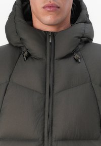 K-Way QUILL THERMO LIGHT UNISEX - Gewatteerde jas - black olive combo