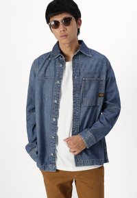 G-STAR POCKET REGULAR SHIRT  - Shirt - faded seasalt