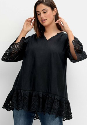 Sheego, LONG - Tunic - schwarz