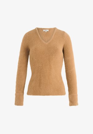 Morgan LONG-SLEEVED WITH FLUFFY - Maglione - camel
