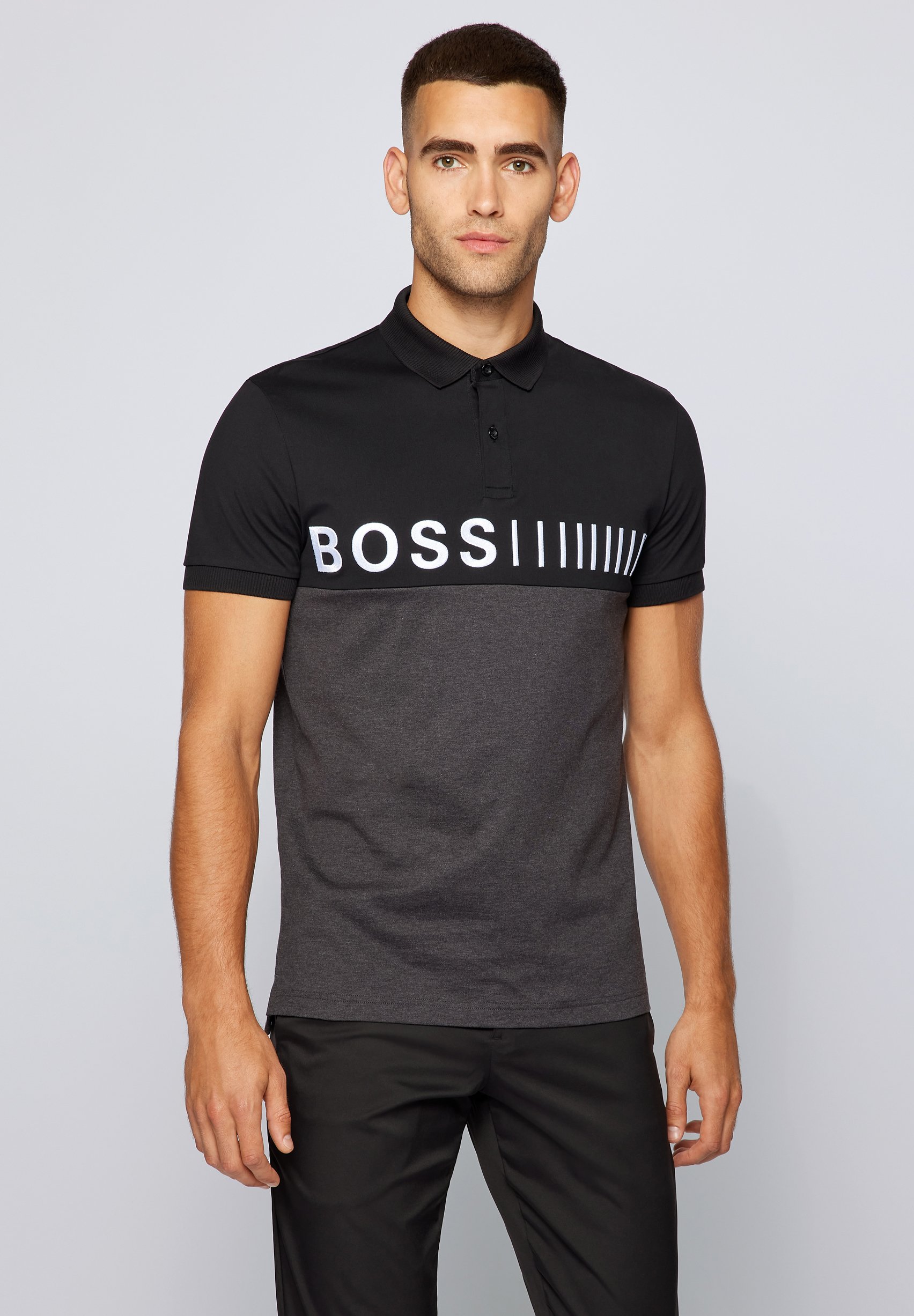 BOSS PAVEL - Polo shirt - black 