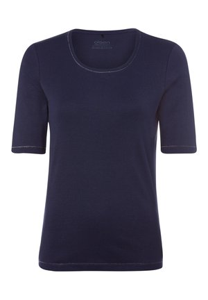 RUNDHALS - T-shirt basic - dunkelblau