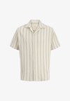 JORCOBA STRIPE RESORT SHIRT SS SN - Πουκάμισο - antique white