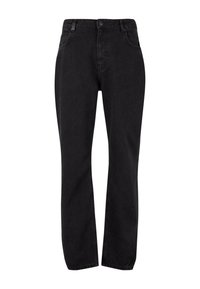 AMARU - Straight leg jeans - washed black