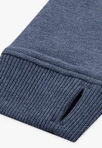 Abercrombie & Fitch ESSENTIALS FULL ZIP - Majica s kapuljačom i patentnim zatvaračem - vintage indigo heather