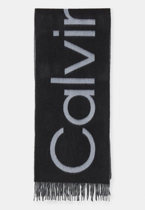 Calvin Klein, CLASSIC SCARF SIGNITURE - Sciarpa - dark grey/grey melange