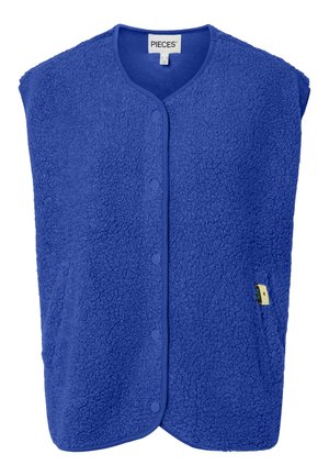 Pieces, PCKATTY TEDDY VEST NOOS BC - Chaleco - dazzling blue