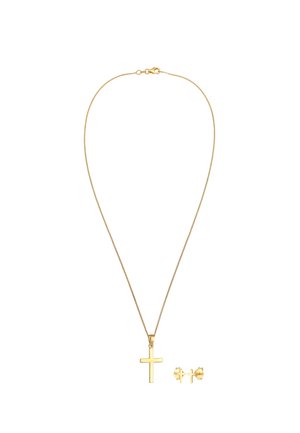 RELIGION CROSS - Øreringe - gold-coloured